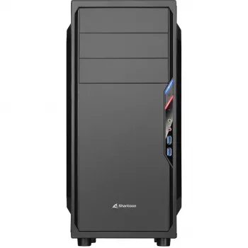 Carcasa de PC Sharkoon VS4-V Midi Tower Negro