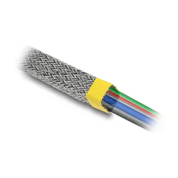 Funda para cables DeLOCK 20938 gris cobre poliéster 1 cm 10000 mm