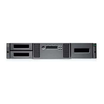 Autocargador y biblioteca de almacenamiento HPE MSL2024 1x unidad LTO-8 SAS 15x cartuchos de 30TB