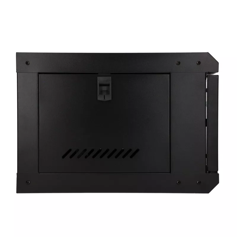 EXTRALINK LITE 4U 530X400 armario rack de pared negro con bandeja
