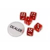 Extralink Set DO Pokera Premium 300 fichas 2 barajas y estuche de dados
