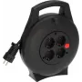 Brennenstuhl 1093900, 10 m, Interior, IP20, Resistente a los golpes, Protección contra sobrecalentamiento, Plástico, Policloruro de vinilo (PVC), Negro