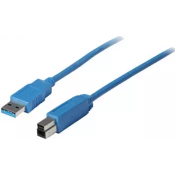Cable USB ShiverPeaks 5 m USB 3.2 Gen 1 USB A a USB B azul