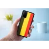Funda protectora Man and Wood Galaxy S20+ reggae negra
