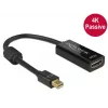 Adaptador de cable de vídeo DeLOCK 62613 Mini DisplayPort a HDMI