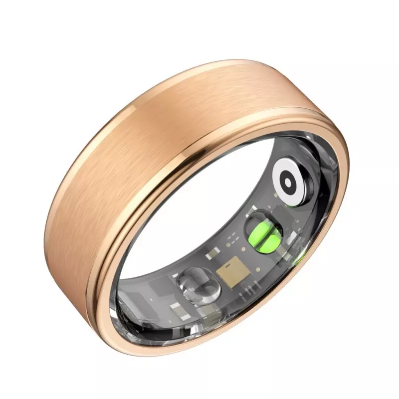 Anillo inteligente MANTA SR01GD 62mm OneRing Gold — talla 62, acabado dorado metálico