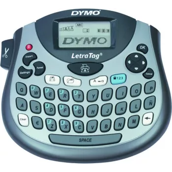 Impresora de etiquetas Dymo LetraTag LT-100T con teclado QWERTY – impresora de etiquetas manual portátil