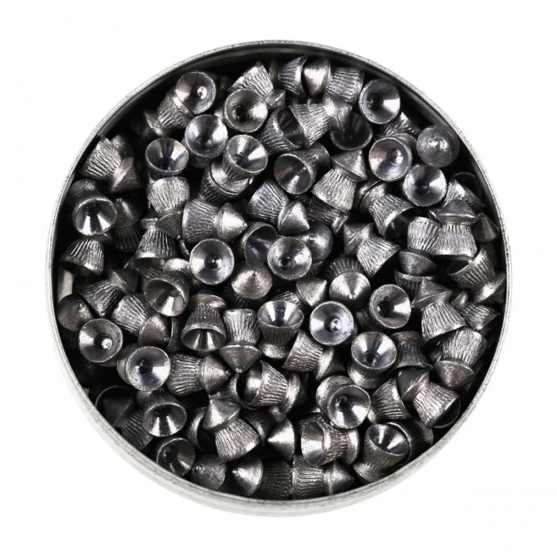 Umarex Cobra Pointed Ribbed 121-258 balines para armas de aire comprimido 6,35 mm, 200 uds.