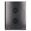 Armario de montaje en pared Extralink Extralink Rackmount cabinet 12U 600x450 negro