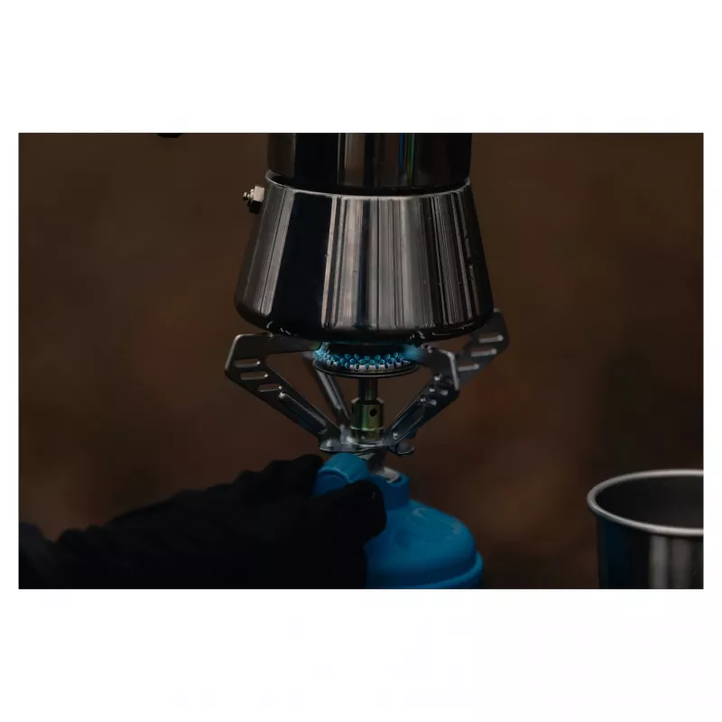 Hornillo de camping de combustible líquido Campingaz 2230063 — 1 fuego, gas natural, Ø 14 cm, 190 mm de altura, 280 g