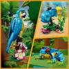 LEGO set de construcción loro exótico 31136 — modelo de exposición Creator, 253 piezas, 220×120×110 mm