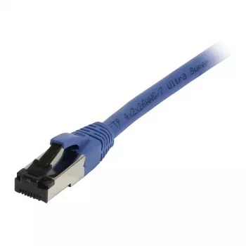 Cable de red RJ45 Synergy 21, CAT8.1 2000 MHz, 0,25 m, azul, S-STP (S/FTP), TPE (Ultra SuperFlex), AWG26, Synergy 21 - Digital/Datos - Red