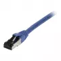 Cable de red RJ45 Synergy 21, CAT8.1 2000 MHz, 0,25 m, azul, S-STP (S/FTP), TPE (Ultra SuperFlex), AWG26, Synergy 21 - Digital/Datos - Red