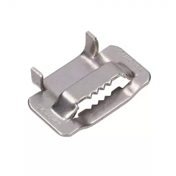 Clip de acero Extralink para cinta de acero de 20mm con dientes