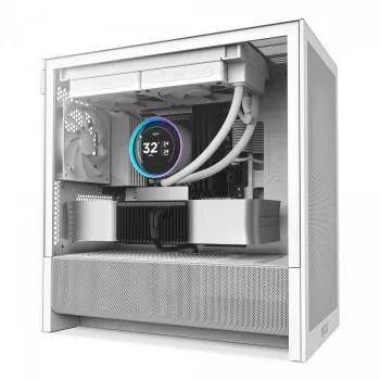 Caja para PC NZXT H9 H3 Flow Midi Tower Blanco