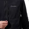BERGHAUS Prism Half Zip Polartec® - sudadera de forro polar para hombre, talla L (negro)