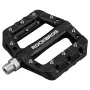 Rockbros 2017-12CBK Juego de pedales de bicicleta de nailon - Negro