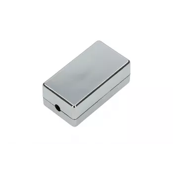 Caja de conexión Extralink CAT5E STP, barrel, conector, plateado