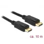 Cable DisplayPort DeLOCK 84862 10 m Negro