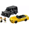 LEGO Speed Champions Mercedes-AMG G 63 y Mercedes-AMG SL 63 76924, Multi