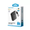 Powerbank Vention FKAB0-C 10000 mAh, 2× USB-C + 1× USB-A, 22,5 W, negro