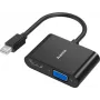 Adaptador de vídeo HAMA Classic Line Mini DisplayPort a VGA/HDMI 2en1, compatible con Ultra HD 4K