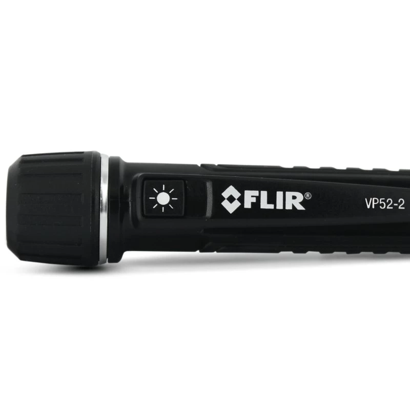 Comprobador de tensión sin contacto FLIR VP52-2 CAT IV 1000 V LED, vibración, acústico formato de bolsillo negro