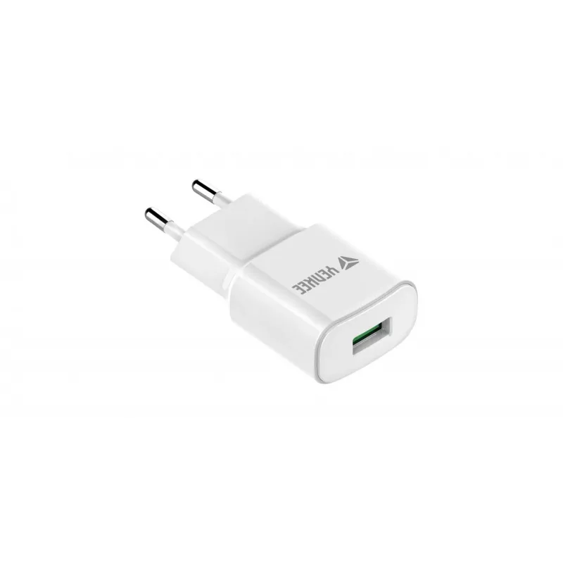Cargador de red USB YENKEE YAC 2023WH 18W 3A Quick Charge 3.0
