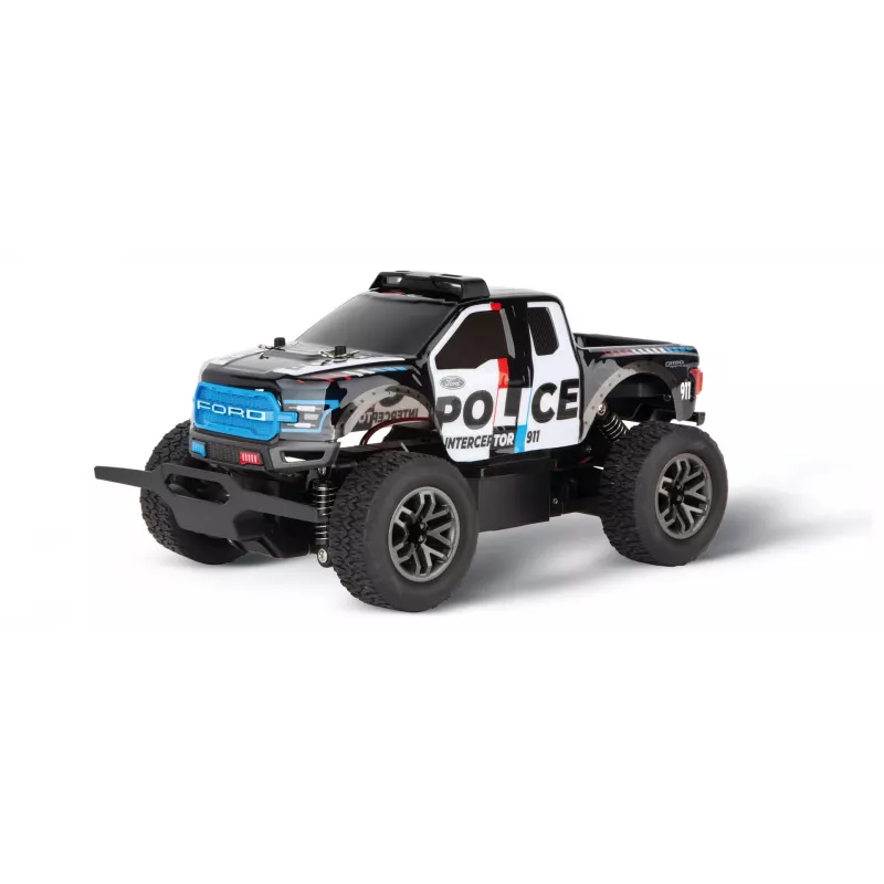 Coche teledirigido CARRERA Ford F-150 Raptor Police modelo RC de 2,4 GHz