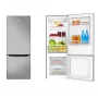 Amica FK244.4X(E) frigorífico combi de libre instalación, congelador inferior, frigorífico de 153 l, congelador de 52 l, FrostControl, clase energética E