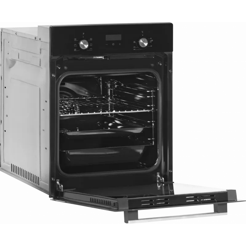 Horno empotrable SIMFER 4207DERSP.1 — 47 L, multifunción, mandos manuales emergentes, negro, 59,5×45 cm