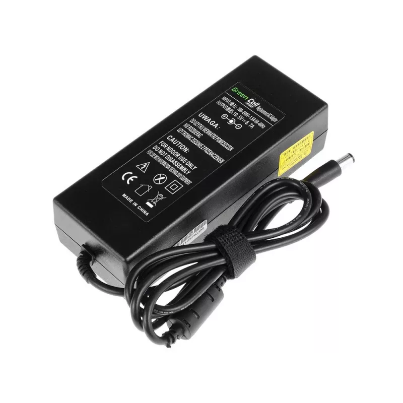 Fuente de alimentación Green Cell AD35P 130 W AC/DC 19,5 V 6,7 A para portátiles, para interiores, negro