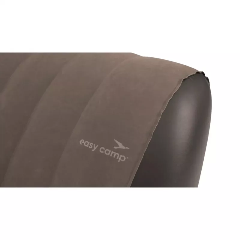 Tumbona de camping hinchable Easy Camp 420072, marrón, PVC, 840×1400×700 mm