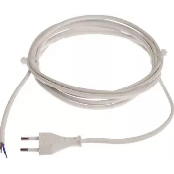 Cable de alimentación AS Schwabe 70651, 3 m de longitud, blanco