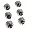 RAIJINTEK PELIAS SILVER D141806 — set de 6 aspas de ventilador de refrigeración plateadas/accesorios