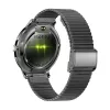 Smartwatch Colmi V89 acero negro con medidor de frecuencia cardíaca, sumergible