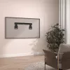 Soporte de pared para TV ultraplano Maclean MC-481 para televisores planos y curvos de 37-80