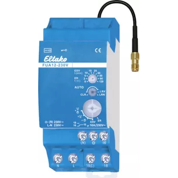 Eltako FPR12-12V DC repetidor Powernet para FPV12 y FPZ12, EnOcean, 30000052