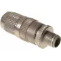 Conector macho M12 de 4 polos codificado D Harting HARAX – conector circular industrial para señal/datos