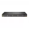 Hewlett Packard Enterprise HPE Aruba Networking CX 6200F 48G Class4 PoE 4SFP+ 740W Switch - Switch - distancia máx. de apilamiento 10 km - L3 - gestionado - 48 x 10/100/1000 (PoE+) + 4 x 1 Gi