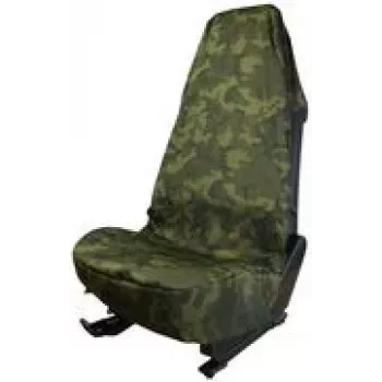 Funda de asiento para coche IWH 074013 — ajuste universal, estampado de camuflaje, material resistente