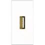 Kindermann Konnect flex 45 click - Faceplate modular Snap-In - USB 2.0 Type-A - Blanco, RAL 9010