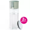 Botella reutilizable BRITA Fill&Go Vital 600 ml con filtro MicroDisc integrado, verde