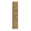 Armario de almacenamiento de baño Topeshop S33 ARTISAN roble