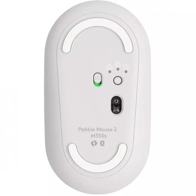 Logitech Pebble 2 Combo Set, blanco, inalámbrico, alemán, 920-012204