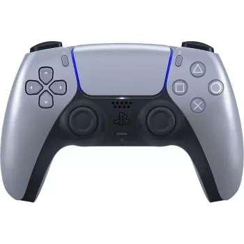 Mando inalámbrico Sony DualSense para PlayStation 5 — batería de Li-Ion integrada, giroscopio, vibración háptica, altavoz, jack de 3,5 mm, Plata