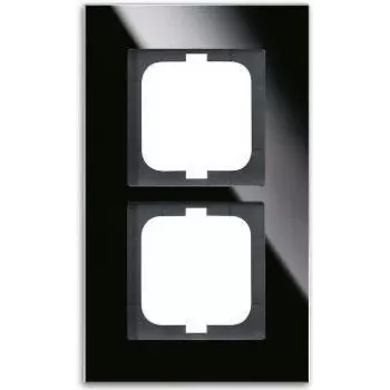 Busch-Jaeger 1722-825 placa de pared/tapa de interruptor negro (2CKA001754A4323)