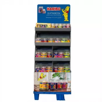 Vela decorativa Haribo Mix A2372 – expositor de velas decorativo para ambientaciones de fiesta