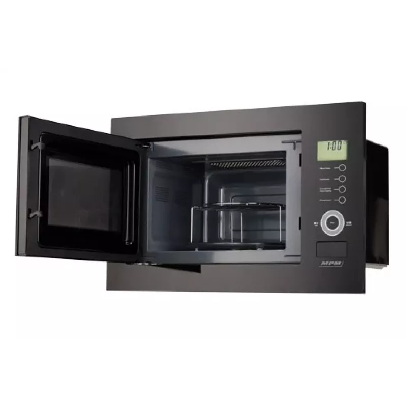 Microondas de encastre MPM-25-KMI-01 25 L 900 W negro