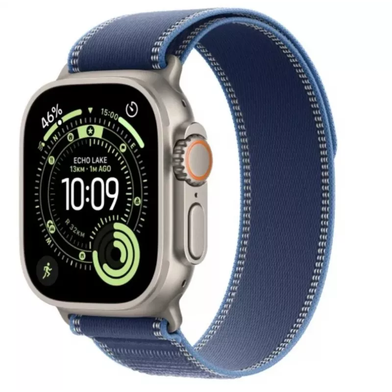 Smartwatch Apple Watch Ultra 3 GPS + Cellular 49mm Titanio correa azul M/L